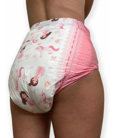 Rearz Princess Pink Adult Diapers - Sample 2 Pack (Medium) | Soft Discreet & Comfortable - Shop Now! - Buy Online on SooperMarket.com