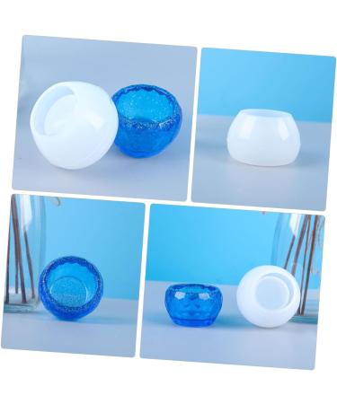 STOBOK 2 Pcs Bowl Mold Silicone Molds Flatware Hand Molds De Resina Exquisite Silicone Mold Manual Material - Buy Online on SooperMarket.com