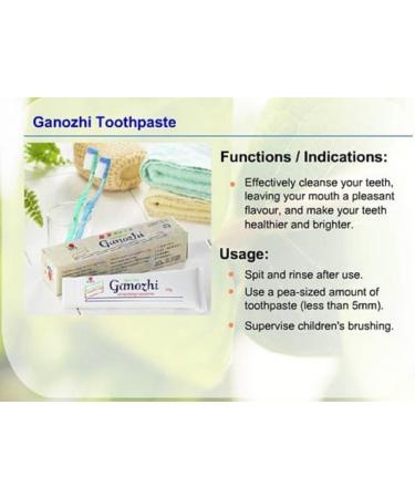 DXN Ganozhi Toothpaste Ganoderma 150g - Set of 3 Boxes | Natural Oral Care - Buy Online on SooperMarket.com