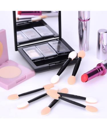 50pcs Disposable Eyeliner & Eyeshadow Applicators | Makeup Brush Tools for Easy Eye Makeup - Buy Online on SooperMarket.com