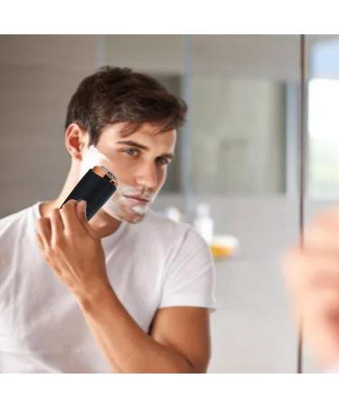 Hair Beard Trimmer Electric Hair Clipper Portable Rechargeable Facial Body Hair Removal Grooming Kit for Men (Black) - Buy Online on SooperMarket.com