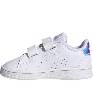 adidas Kids Advantage Cf I Sneaker Child 1 UK - Ftw Bla/Plamet - Unisex Boy's Sneaker - Buy Online on SooperMarket.com