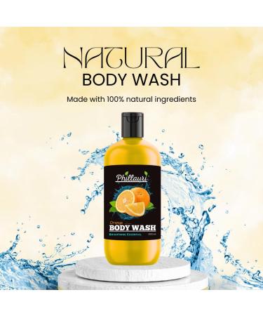 Orange Extract Body Wash for Men & Women | Nourishing Shower Gel - 400ml | International Shipping - Buy Online on SooperMarket.com