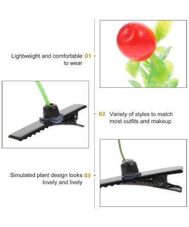 Bean Sprout Hair Clip Set - 28pcs Plant Hairpins for Women, Girls, Kids - Cute Novelty Headwear for Parties - Buy Online on SooperMarket.com