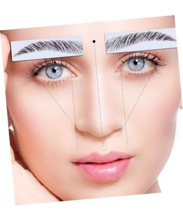 WOFASHPURET 4pcs Eyebrow Stickers Hair Like Eyebrows Stick on Imitation Eyebrow Transfer Stickers 4d Make up - Buy Online on SooperMarket.com