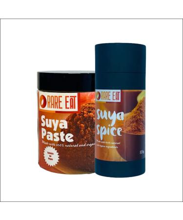 Authentic Suya Paste Yaji + Suya Spice| Made with Natural Ingredients