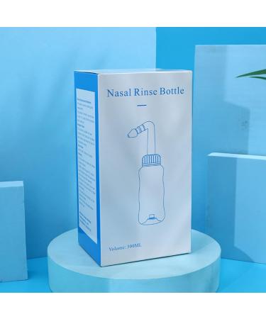 300ml Nose Rinse Bottle Food Nasal Wash Cleaner Nasal Flush Bottle for Nasal Cleansing Nasal Flushing Device - Buy Online on SooperMarket.com