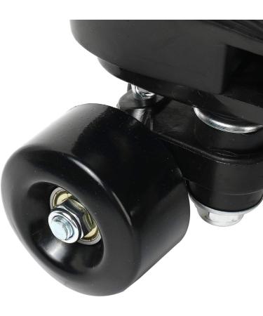 High-top Roller Skates for Women Men | Shiny Blue Four Wheels Roller Skates | Includes Shoes Bag | Size 38 - Buy Online on SooperMarket.com