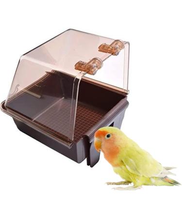 Saim Bird Baths Box with Universal Clips Bird Cage Accessories - Buy Online on SooperMarket.com