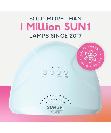 Buy SUNUV 48W Nail Dryer - Professional UV LED Lamp for Gel Nail Polish | 3 Timer Settings & Auto Sensor | Best Nail Art Tools - Buy Online on SooperMarket.com