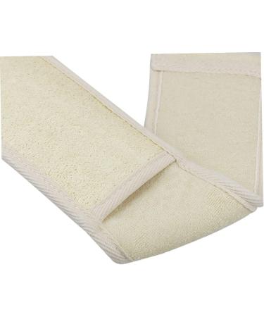 1PC Exfoliating Back Scrubber - Loofah Strap Body Skin Cleaning Towel for Deep Cleaning - Ideal for All Skin Types - Buy Online on SooperMarket.com