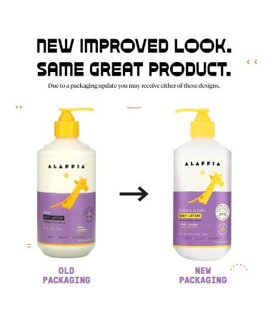 Alaffia Everyday Shea Body Lotion for Babies & Kids - Lemon Lavender, 16 fl oz (475 ml) | Natural Moisturizer - Buy Online on SooperMarket.com