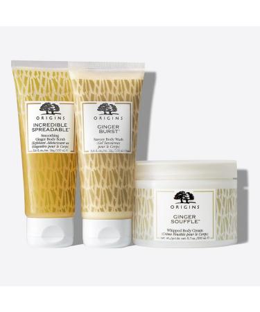 Origins Ginger Gift Set: Body Cream, Body Wash, Body Scrub - Buy Online on SooperMarket.com