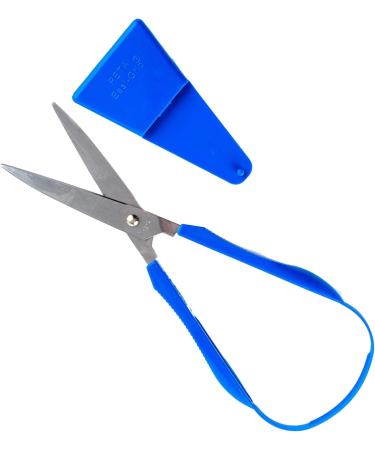 Peta Easi-Grip Scissors (75mm Pointed Blade) Right Handed Ideal for use by Adults with weak Grip. Continuous Loop Handle. Great Scissors for Elderly or Disabled. Self Opening Easy Grip Low-Fatigue Right Handed (75mm) Single - Buy Online on SooperMarket.com
