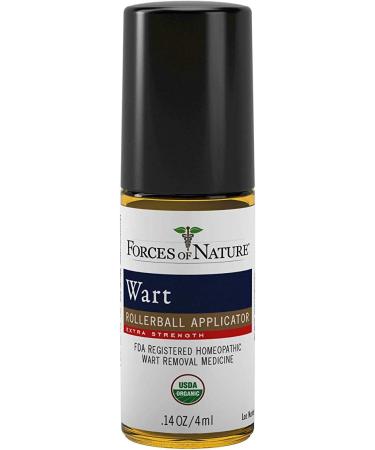 Extra Strength Organic Wart Remover - Forces Of Nature Roll-On 0.14 oz - Buy Online on SooperMarket.com