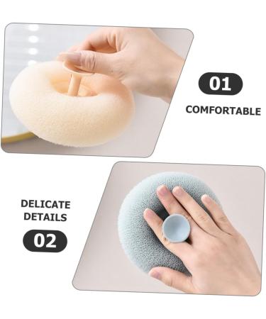 NOLITOY 4pcs Bath Ball Set | Exfoliating Loofahs & Body Scrubbers for Shower | Skin Cleaning & Bathing Essentials - Buy Online on SooperMarket.com