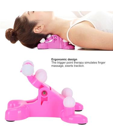 Neck Massage Device - Cervical Stretching Relaxation Pillow for Home Office & Car - Ultimate Neck Support - Buy Online on SooperMarket.com