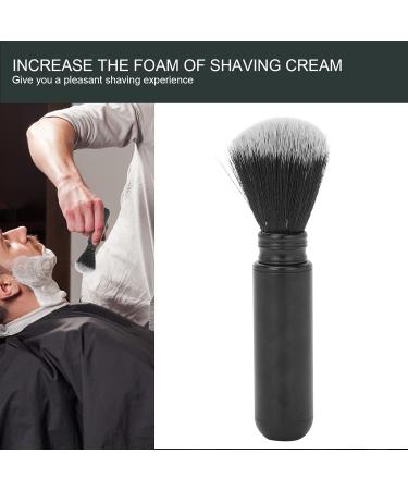 Premium Shaving Brush for Men | Nylon Bristles for Smooth Shaving | Ideal for Barbers & Home Use - Buy Online on SooperMarket.com