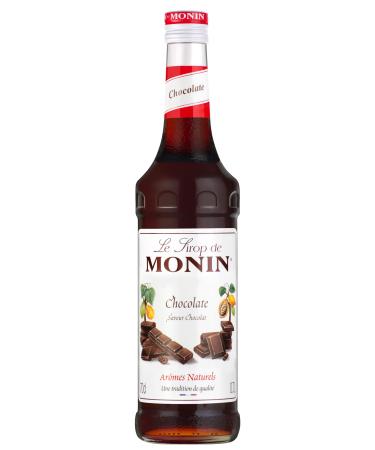 MONIN Premium Chocolate Syrup 700ml for Coffee and Cocktails. Vegan-Friendly Allergen-Free 100% Natural Flavours and Colourings Chocolate 700 ml (Pack of 1)