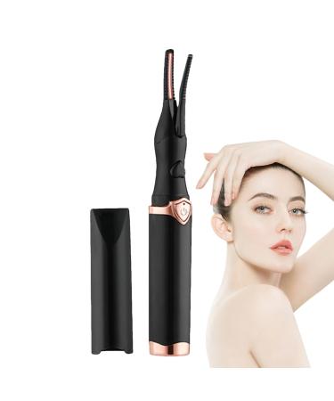 puzzlegame Hot Eyelash Curler - Handheld Eye Lash Curler - USB Heated Eyelash Curler Wand with Intelligent Temperature Control for Both Natural and False Eyelashes