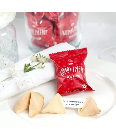 Happiness Cookies - 15 Lucky Compliment Cookies for Birthdays Weddings and Everyday Joy | Perfect Gift for Mom & Advent Calendar Filling - Buy Online on SooperMarket.com