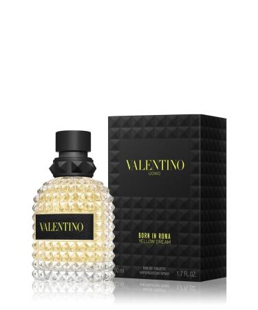 Valentino Uomo Born in Roma Yellow Dream Eau De Toilette Spray for Men 1.7 Ounce - Buy Online on SooperMarket.com