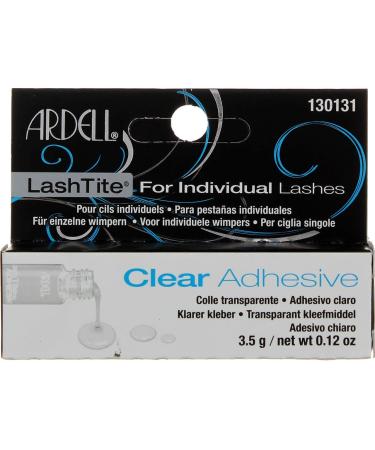Ardell Lashtite Clear Adhesive 0.125 oz Bottle (Black Package) 3.7ml - 2 Pack - Buy Online on SooperMarket.com