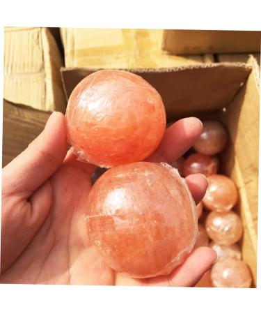 Buy 1pc Crystal Ball Sea Mineral Salt Soap - Natural Rocksalt Sphere for Bath & Skin Care | International Shipping Available - Buy Online on SooperMarket.com