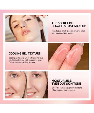 24ml Super Hydrate Primer with Hyaluronic Acid - Gel-Based Hydrating Face Primer for Smooth Skin & Long-Lasting Makeup - Moisturizing Foundation Primer for All Skin Types (Green - Buy Online on SooperMarket.com