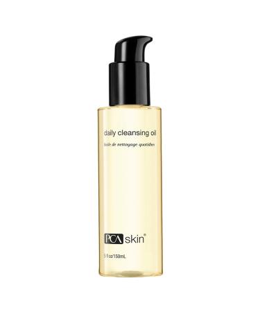 PCA SKIN Daily Cleansing Facial Oil - Hydrating Skin Care Makeup Remover Face Cleanser for All Skin Types including Sensitive, Alcohol Free, Non-Irritating (5 fl oz)