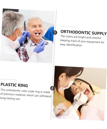 Partykindom 480 STK Dental Color Circle Rings - Silicone Color Coding Labels (3PCS - 0.3x0.3cm) | International Shipping - Buy Online on SooperMarket.com
