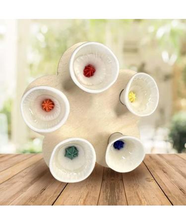 LGZY Bee Insect Drinking Cup Bee Cups Colorful Bee Insect Drinking Cup Thirsty Pollinators Need a Drink Bees Need Safe Places to Drink Bee Cups Collect a Teaspoon of Water White