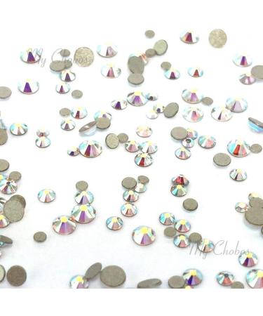 Swarovski 2058/2088 Crystal Nail Art Mixed Flatbacks Rhinestones - Crystal AB (001 AB) - Wholesale - Buy Online on SooperMarket.com