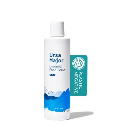 Ursa Major Essential Face Tonic | 4-in-1 Natural Toner to Cleanse  Exfoliate  Soothe and Hydrate | 8 Ounces 8 Fl Oz (Pack of 1)