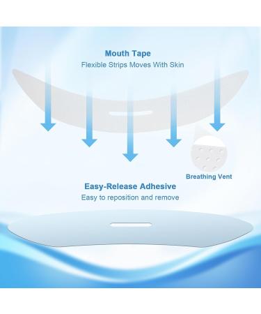 MIEUTE Sleep Mouth Tape - 120Pcs for Better Nose Breathing and Snoring Relief - Buy Online on SooperMarket.com