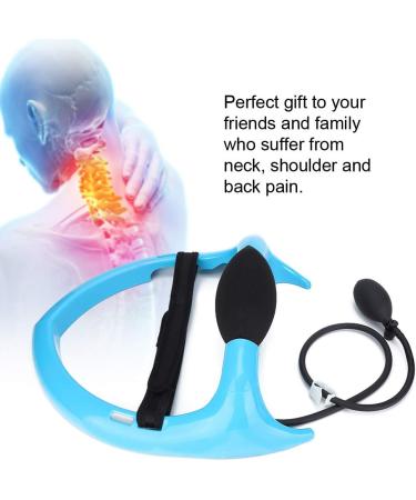 Inflatable Cervical Neck Traction Device & Massage Pillow - Adjustable Pain Relief & Comfort - Buy Online on SooperMarket.com