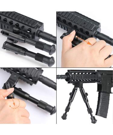 Feyachi 3 in 1 Tactical Rifle Bipod with Adjustable Height for Hunting - Buy Online on SooperMarket.com