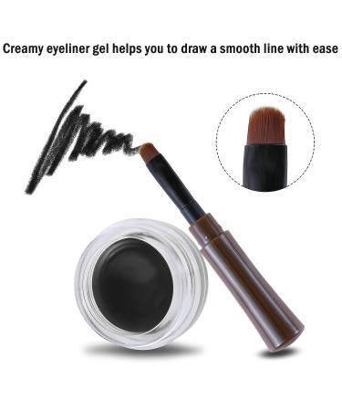 Boobeen Waterproof Gel Eyeliner - Smudge-proof, High Pigment, Long-lasting Black Eye Makeup - Buy Online on SooperMarket.com