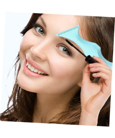 FRCOLOR Silicone Beauty Ruler - 2pcs Eyeliner Stencils & Eye Shadow Stickers | Perfect Makeup Tool for Flawless Eyeliner | International Shipping Available - Buy Online on SooperMarket.com