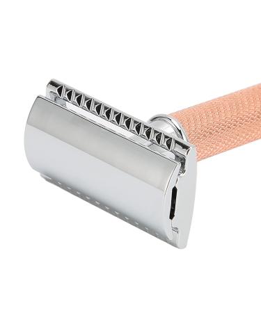 Buy Safety Manual Razor - Men's Double Edge Beard Shaver Handle with Base (No Blade) - Premium Quality for Precision Shaving - Buy Online on SooperMarket.com