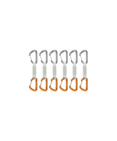 Mammut Sender Wire 6-Pack Quickdraws Light Grey/Gold 17cm