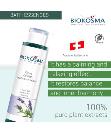 Buy Biocosma Oelbad Lavender 200ml - Relaxing Aromatherapy Bath Oil for International Shipping - Buy Online on SooperMarket.com