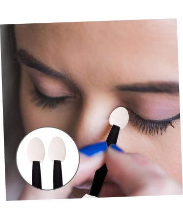 MUSISALY 4 Double Ended Eye Shadow Stick Cosmetics Lipstick Applicator Makeup Supply Oval Makeup Tool Sponge - Buy Online on SooperMarket.com