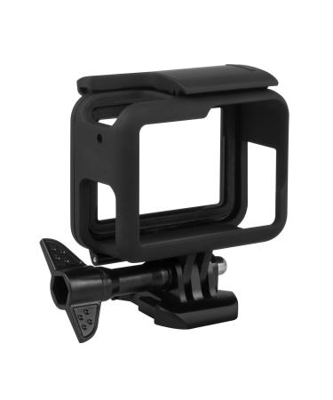 Kourpar Protective Housing Case for GoPro Hero7 Black Frame Camera Mount Compatible with Hero 7 Silver Holder Mounts for Hero7 White Grey Border for Go pro Hero 6 Black Cage Shell Fit go-pro Hero 5