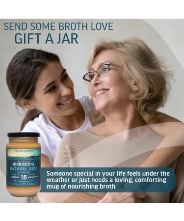 Natural Australian Beef Bone Broth Concentrate - 13oz Jar | Gluten Free, Nutrient Dense | Made in Australia - Buy Online on SooperMarket.com