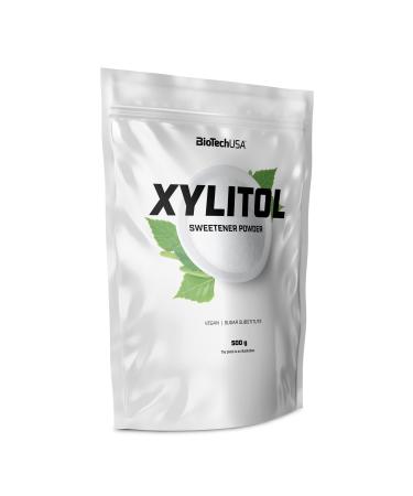 BioTechUSA Xylitol Powder containing Exclusively xylitol unflavoured Sweetener 500 g