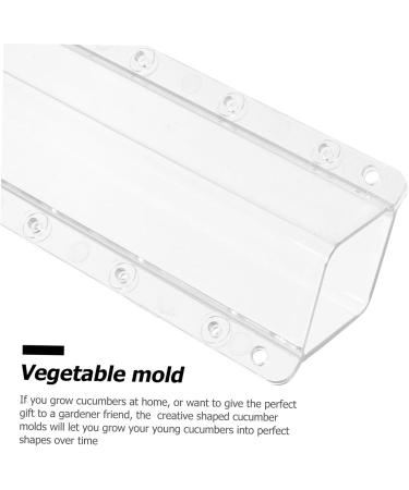 Milisten 6 Pcs Square Cucumber Molds Vegetables Fruit Avocado Tool Cucumber Shaping Mold Garden Tools Gourd - Buy Online on SooperMarket.com
