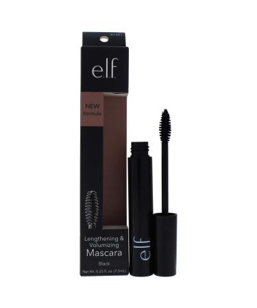 e.l.f. Lengthening and Volumizing Mascara  Black  0.24 Ounce