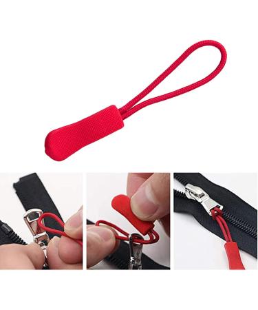 40 Pack Nylon Zippers with Handles - Durable Replacement Zipper Cords for Sports Backpacks & Camping Gear - Buy Online on SooperMarket.com