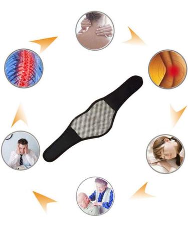 Austinstore Magnetic Therapy Cervical Support Massager - Self Heating Health Care Belt in Black - International Shipping Available - Buy Online on SooperMarket.com